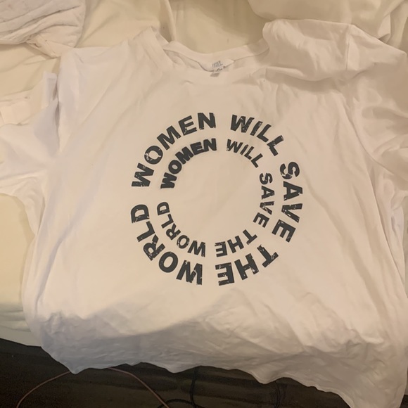 Women Will Save the World shirt XL NWT - Picture 3 of 5